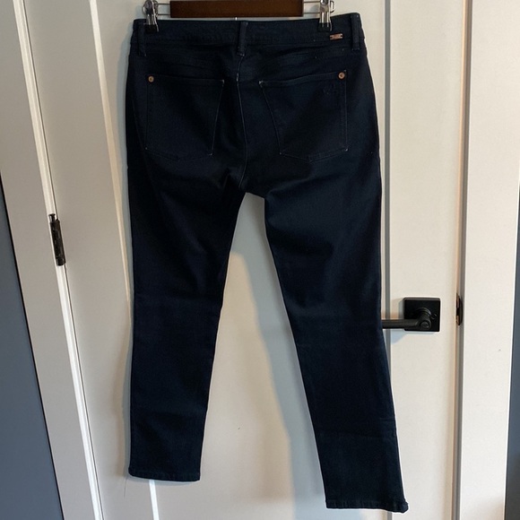 DL1961 Indigo Straight Leg Mid Rise 360 Stretch Jeans - Picture 12 of 16